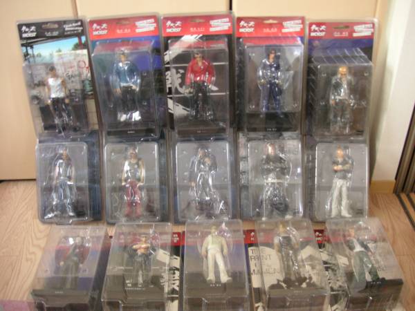 クローズ＆WORST 武装戦線 15体セット (ダイブ鈴蘭坊屋春道FBG