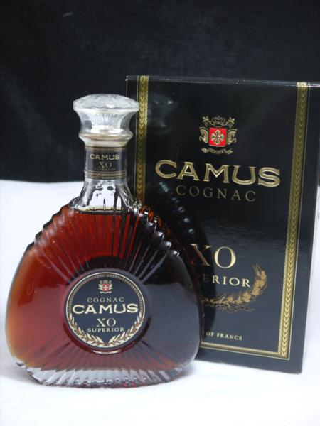 ☆2本セット 未開栓 CAMUS【カミュ ナポレオン，XO スーペリア 未開栓