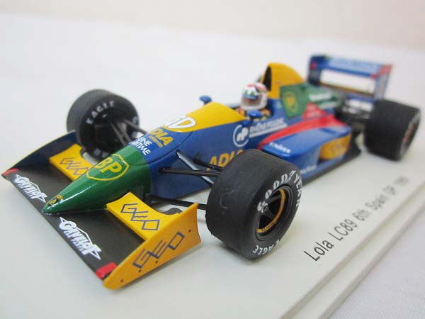 開封スパーク1/43 S2975 ローラ LC89 6th スペインGP 1989[梱0.1