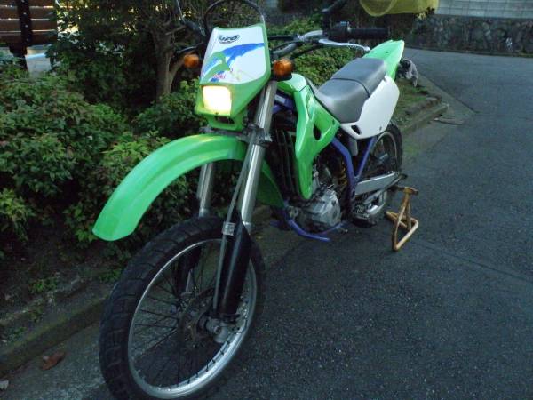 KLX250SR　オフもモタードも！