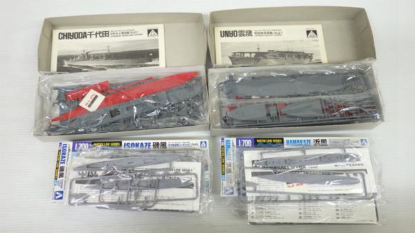 アオシマ 1/700 水上機母艦 千代田/千歳/瑞穂 他 Set【10