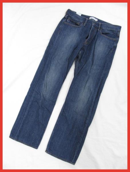 26266★美品 ストーンアイランド ストレートジーンズ 32インチ
