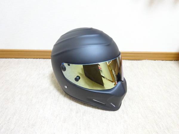 ★艶消しヘルメット　シンプソンバンディット風（中古美品）