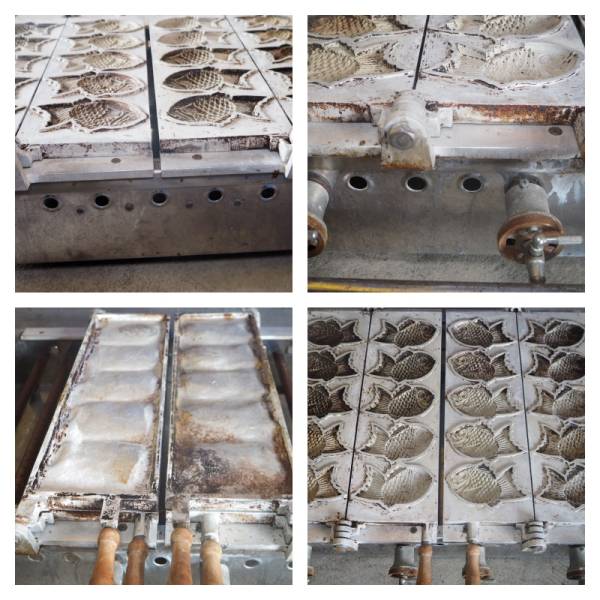 新作商品も続々入荷中！ 都市ガス用 たい焼き機10匹用 中古商品