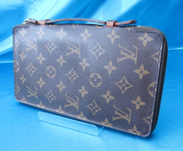 バッグLOUIS ◎ ヴィトン モノグラム トラベル ケース M60119 中古