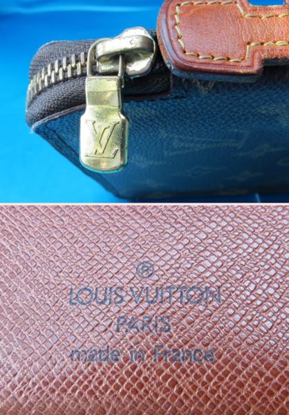 バッグLOUIS ◎ ヴィトン モノグラム トラベル ケース M60119 中古