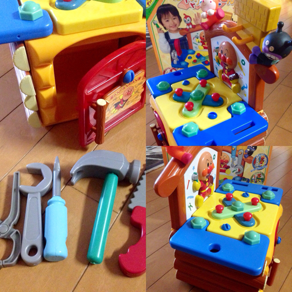 アンパンマン トントン大工さん玩具_2
