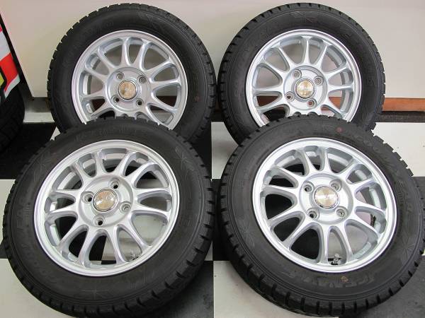 □軽カー□ICE NAVI6 155/65R13 PCD100 4H +42□