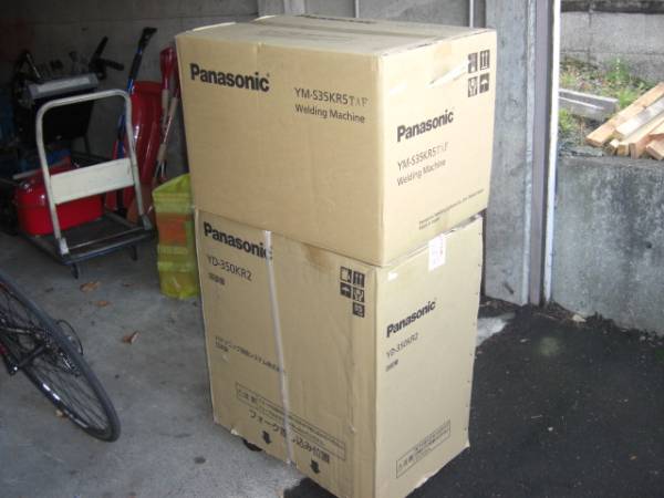 パナソニックＫＲ350-Ⅱ型未使用・半自動溶接機