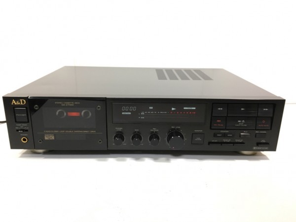 A&D GX-Z7000 カセットデッキ オーディオ機器 ジャンク A&D Cassette