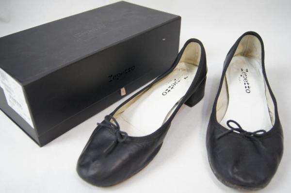 □中古☆レペット repetto バレエシューズ カミーユ 39(24.5)黒