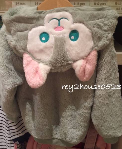 最新 香港 ディズニー ジェラトーニ ふわふわ パーカー S