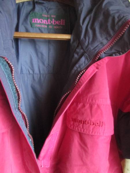 ★モンベル【mont-bell】フード裏地付マウンテンパーカーＭ_2