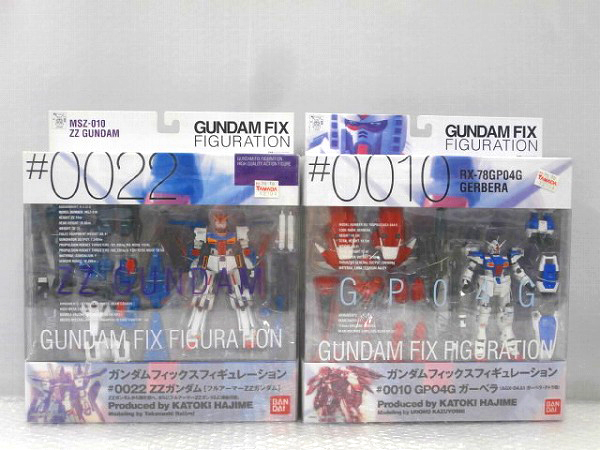 GFF #0022 ZZガンダム，#0010 GP04Gガーベラ/機動戦士 0083[梱0.1