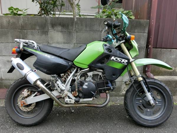 KSR110　マフラー改　走行16500ｋｍ　売り切り