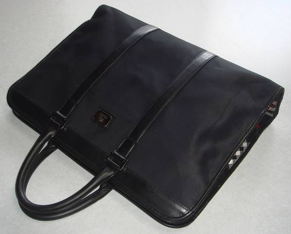 Burberry ブラック ビジネスバッグ ☆BURBERRY BLACK LABEL・ビジネスバッグ・ブリーフケース BURBERRY