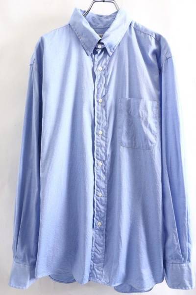 INDIVIDUALIZED SHIRTS オックスフォード シャツ ブルー XL 16