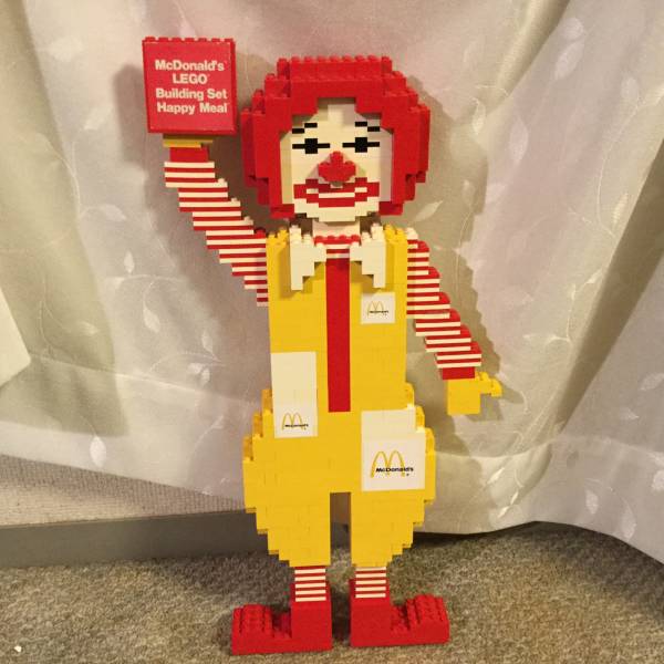希少 非売品 LEGO レゴ ビンテージ マクドナルド ディスプレイ
