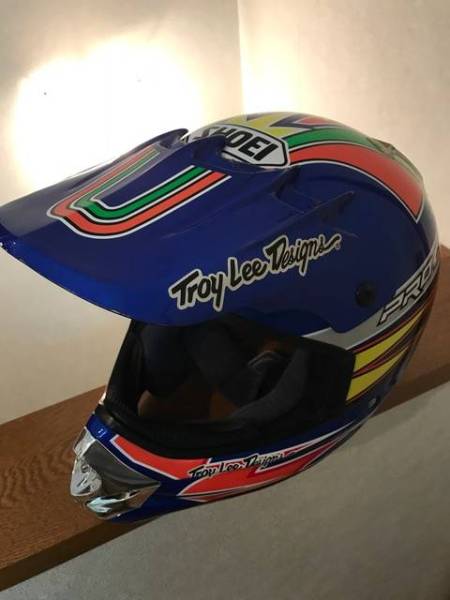 SHOEI VFX-R 内装新品！Troy Lee Designs 　研磨済み_1