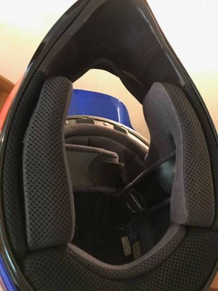 SHOEI VFX-R 内装新品！Troy Lee Designs 　研磨済み_3