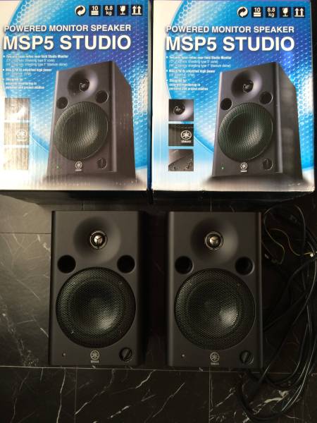 ヤマハ MSP5 パワードモニタースピーカー ペア MSP5 YAMAHA | STUDIO