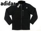 新品1.6万 アディダスアウトドア 裏起毛 ジップジャケット 黒2XO