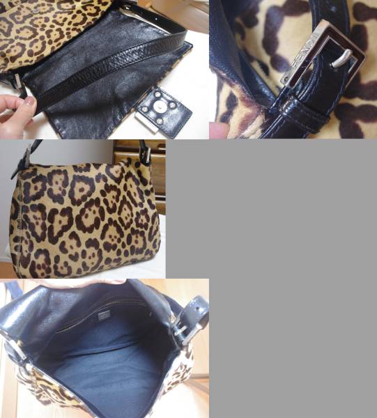 FENDI マンマバゲット バッグ　ハラコ　ファー　良品♪ 送料込