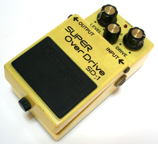 BOSS SD-1 スーパー・オーバードライブ 動作確認済み