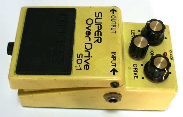 BOSS SD-1 スーパー・オーバードライブ 動作確認済み