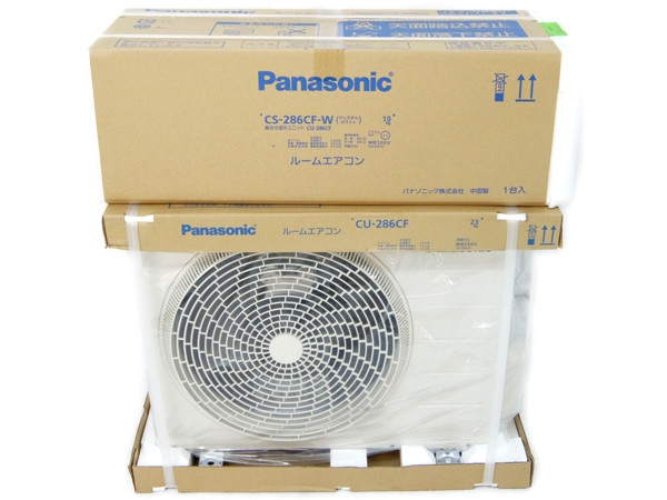 未使用 Panasonic CS-286CF ルームエアコン 8-12畳用Y2128891