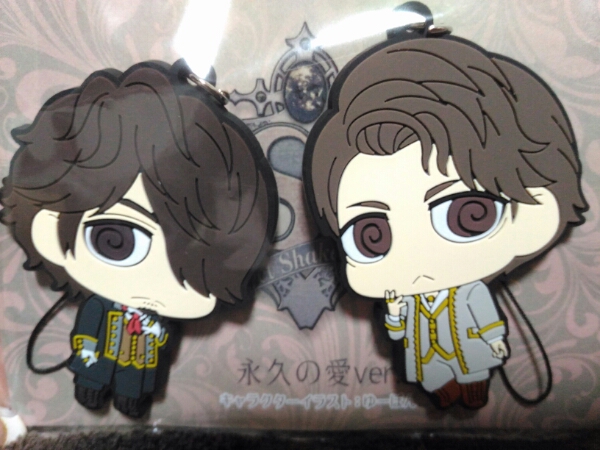 ちみD.A.Tラバーストラップ・永久の愛ver. 小野大輔/近藤孝行_1