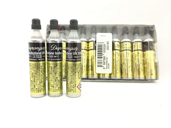 ▼未使用【デュポン 純正ガス 13本セット ゴールド】SH