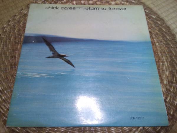 ECM 背文字なし CHICK COREA RETURN TO FOREVER ドイツ盤