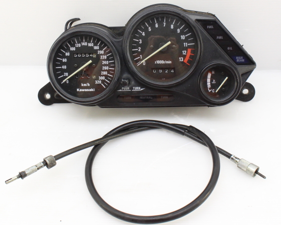 7553 ② ZZR1100 C型 ZXT10C 純正 メーター ジャンク