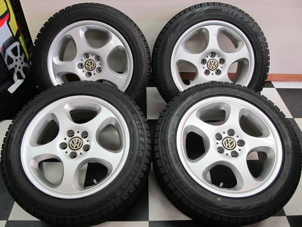 ■ビートル使用■BS スタッドレス 205/55R16 PCD100 5H■