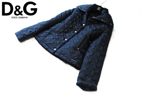 美品！ドルチェ＆ガッバーナ D&G 大人エレガント ダウン コート