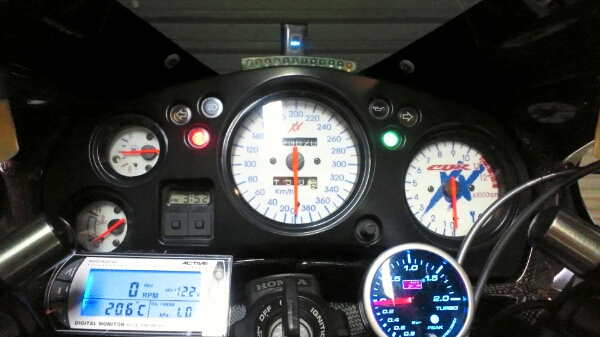□限定特価！☆CBR1100XX 97-98 SRP製ELメーター☆380km/h□(ホンダ用