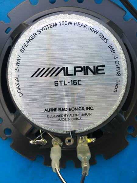 ALPINE スピーカー STL-16C DLC-179X 4個セット-の店舗・通販情報