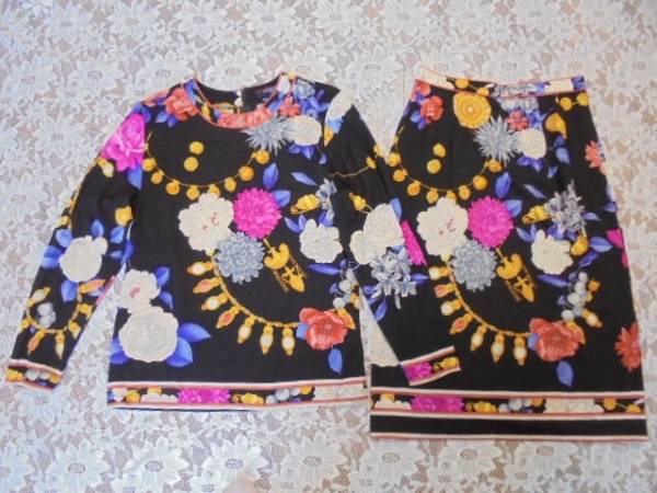 価15万レオナール極上セットアップ美ウールシルクLEONARDスーツ