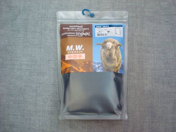 mont-bellスーパーメリノウールM.W. RネックシャツMen's BK M