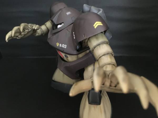 MSM-03 ゴッグ MG 1⁄100 戦場風 改修塗装完成品｜Yahoo!フリマ