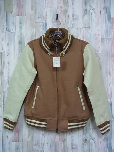 BEAMS ビームス スタジャン 牛革 袖革 □BEAMS 中古良品 L HEART 