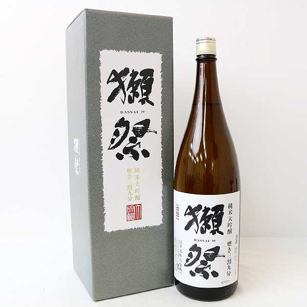 ☆ 箱付/獺祭 純米大吟醸 三割九分 1800ml 製造16.02 T6C01188