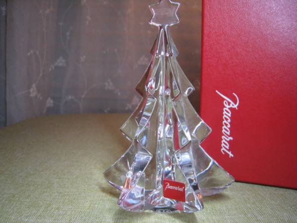 バカラ BACCARAT クリアクリスタル クリスマスツリー