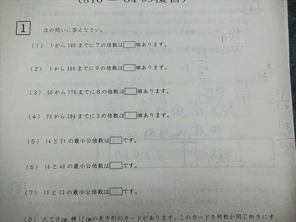 基礎力定着テスト SAPIX サピックス 5年生 sapix 算数｜Yahoo!フリマ