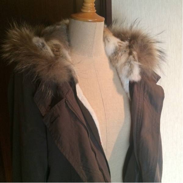 スコットクラブ ファーフーディモッズアウター SCOTCLUB ボ スコット