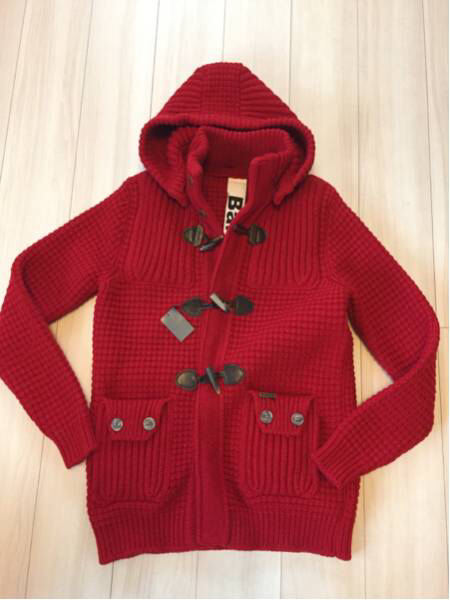 Bark/バーク★ニットダッフルコート★S（M相当）★新品タグ付き