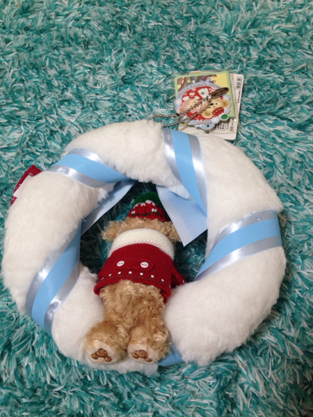 ダッフィー ぬいぐるみ クリスマスリース 新品 完売 レア Xmas