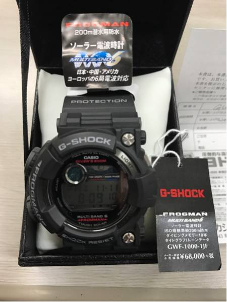 国内正規品 G-SHOCK FROGMAN フロッグマン GWF-1000