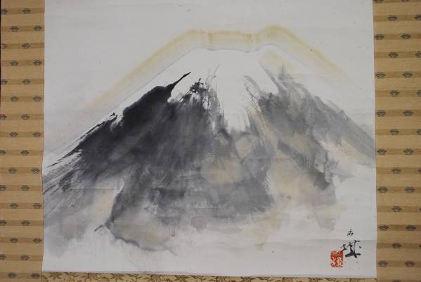 森月城 富士図 掛軸 彡j 244 山水 風月 売買されたオークション情報 Yahooの商品情報をアーカイブ公開 オークファン Aucfan Com